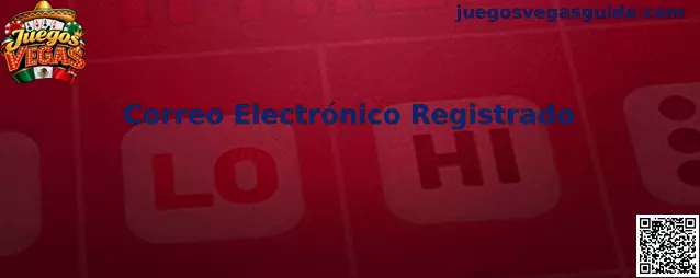 Correo Electrónico Registrado en Juegos Vegas