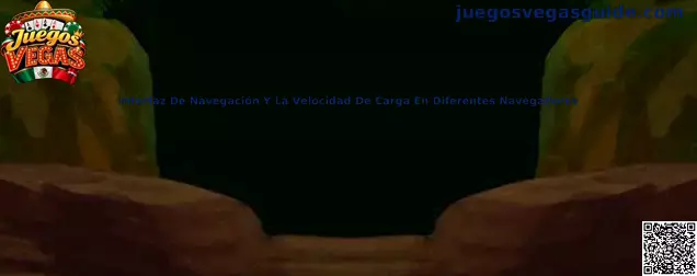Interfaz De Navegación Y La Velocidad De Carga En Diferentes Navegadores