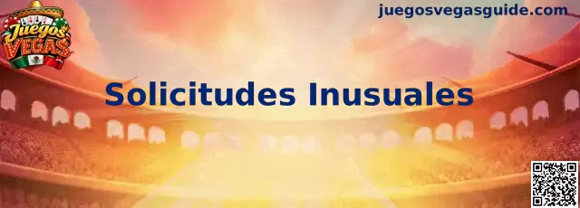 Solicitudes Inusuales y Prevención de Fraudes