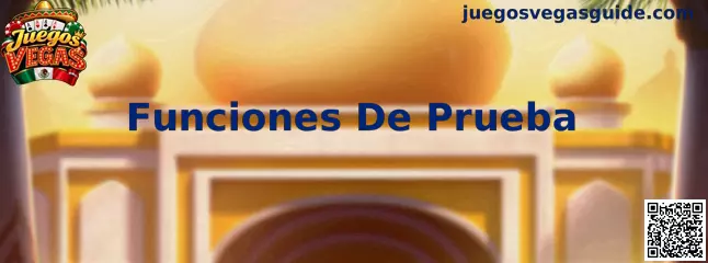 Demostración interactiva de funciones de prueba en simuladores de Juegos Vegas