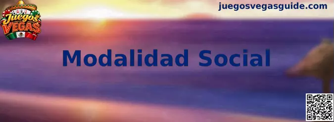 Modalidad Social Juegos Vegas